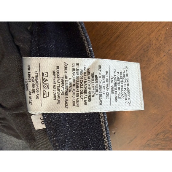 Joe's Jeans The Classic Jeans Mens 38x33 Dark Wash Axton Stretch Straight Leg - Picture 10 of 12